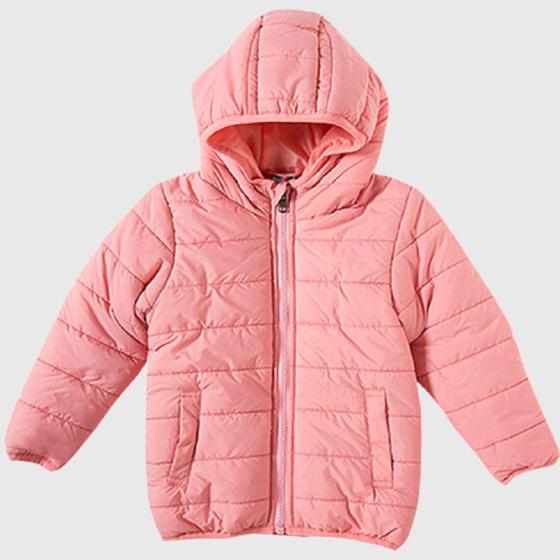 Imagem de Jaqueta Infantil Menina Tip Top em Microfibra com Capuz Linha Toddler