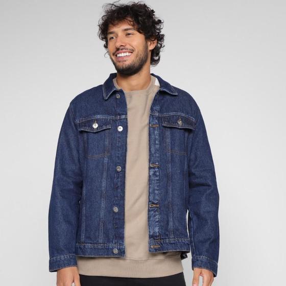 Jaqueta Jeans Hering Básica Masculina - Jaqueta Masculina - Magazine Luiza