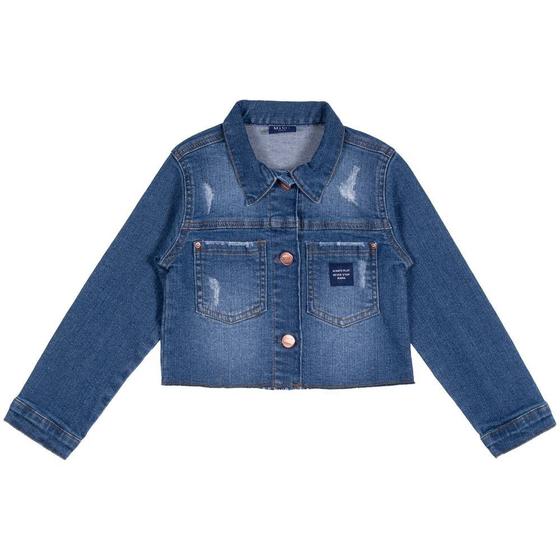 Imagem de Jaqueta Jeans Menina Mania Kids com Elastano