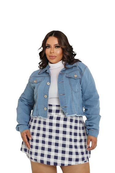 Imagem de Jaqueta Jeans Plus Size - Com Lycra - Super Lançamento