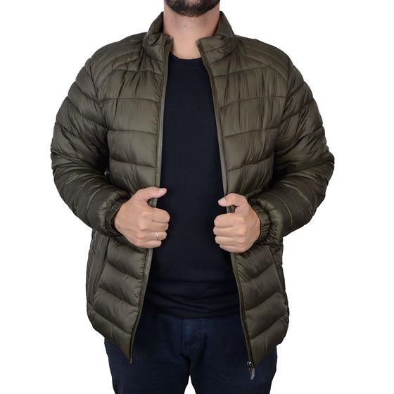 Imagem de Jaqueta Masculina Broken Rules Peluciada Verde Militar - 560098