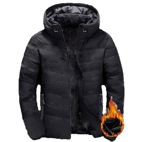 Jaqueta Masculina Casaco Frio Intenso- Jaqueta de couro Store - Própria ...