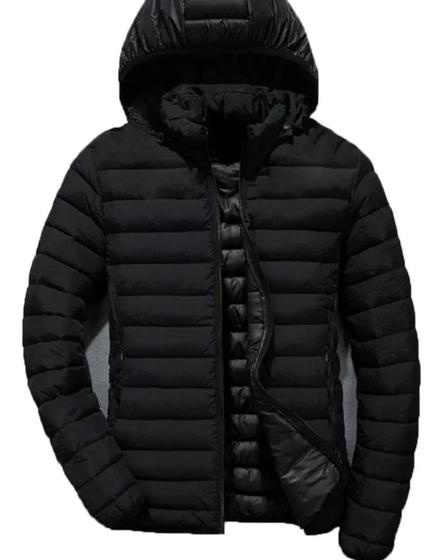 Jaqueta Masculina Inverno Corta Vento Acolchoada Nylon Frio Menor preço em Jaqueta Masculina Inverno Corta Vento Acolchoada Nylon Frio