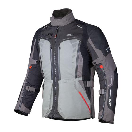 Imagem de Jaqueta Masculina X11 Expedition Cinza Big Trail Impermeável