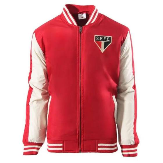 Imagem de Jaqueta Masculino Bomber Casaco São Paulo Vermelho Oficial SPR