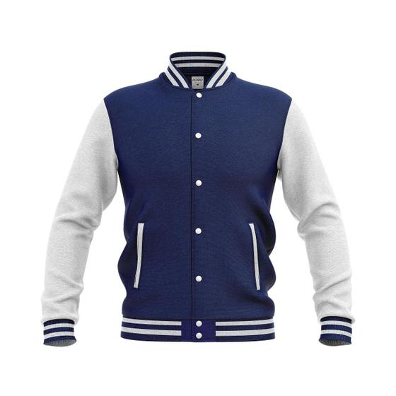 Imagem de Jaqueta Moletom Liso Colegial Escolar Uniforme Blusa de frio