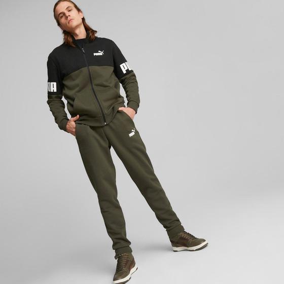 Jaqueta Moletom Puma Power Colorblock Suit Masculino Menor preço em Jaqueta Moletom Puma Power Colorblock Suit Masculino