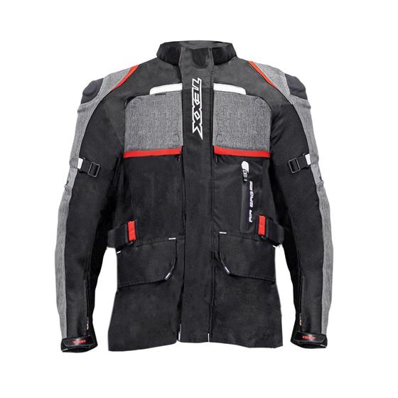 Imagem de Jaqueta Moto Motociclista Texx Armor Airbag Impermeavel Proteção Sistema Ventilação Edition Vermelha