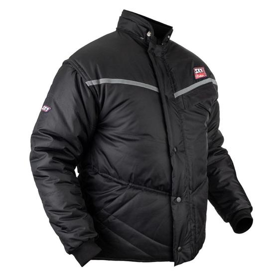 Imagem de Jaqueta Moto Sky America Puffer Manga Removível Capuz Gola - MOTOSKY