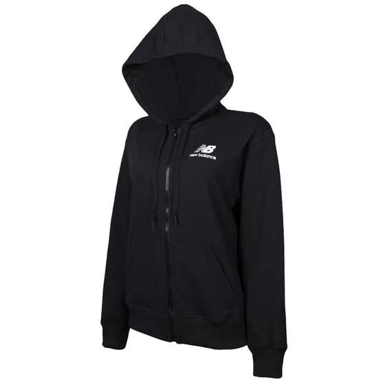 Imagem de Jaqueta New Balance Essentials Basic - feminino - preto+branco