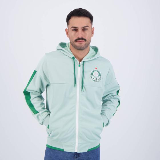 Jaqueta Palmeiras Stadium Mint Verde Menor preço em Jaqueta Palmeiras Stadium Mint Verde