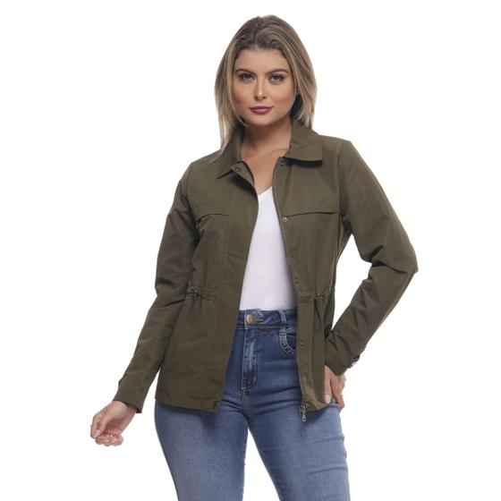 Jaqueta Parka Feminina Corta Vento Ipermeável 6088 Menor preço em Jaqueta Parka Feminina Corta Vento Ipermeável 6088