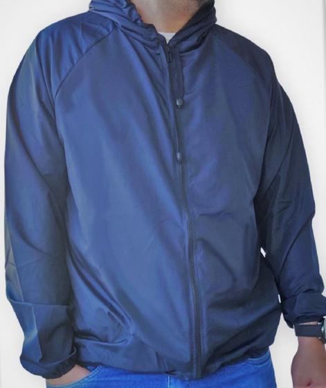 Jaqueta Plus Size Corta Vento Sem estampa Menor preço em Jaqueta Plus Size Corta Vento Sem estampa