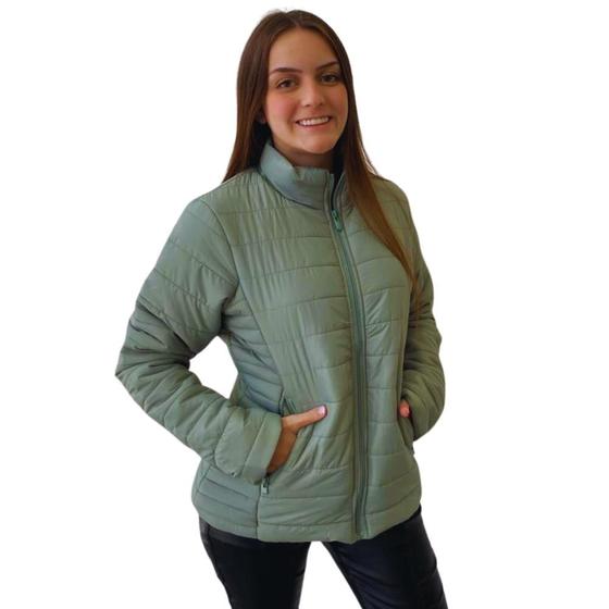 Imagem de Jaqueta puffer feminina apeluciada casual slim confort 1504.c1