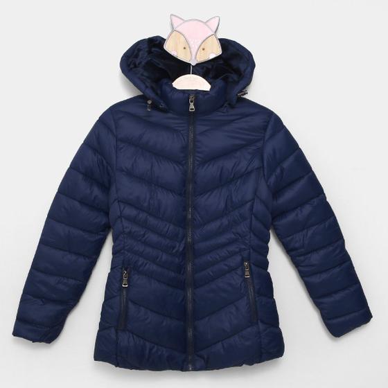 Jaqueta Puffer Infantil Pix Love Pretty com Capuz - Casaco e Jaqueta ...