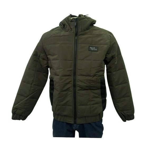 Imagem de Jaqueta Puffer Masculina Acolchoada Com Capuz Red Nose