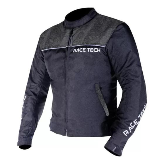 Imagem de Jaqueta Race Tech Masculina Fast Winter Preto e Cinza