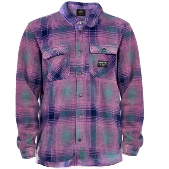 Imagem de Jaqueta Rip Curl Flanelada Party Pack Fleece Shirt Dusty Purple