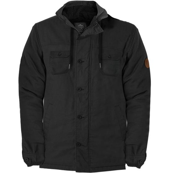 Imagem de Jaqueta Rip Curl Gibbos Jacket com Forro em Sherpa Washed Black