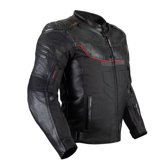 Imagem de Jaqueta Texx Falcon V2 Masculina Preta E Vermelha 4xl