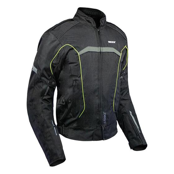 Imagem de Jaqueta Texx New Strike V2 Masculina Preta E Verde 5Xl