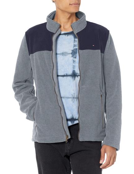 Imagem de Jaqueta Tommy Hilfiger Classic Polar Fleece para homens Navy XL