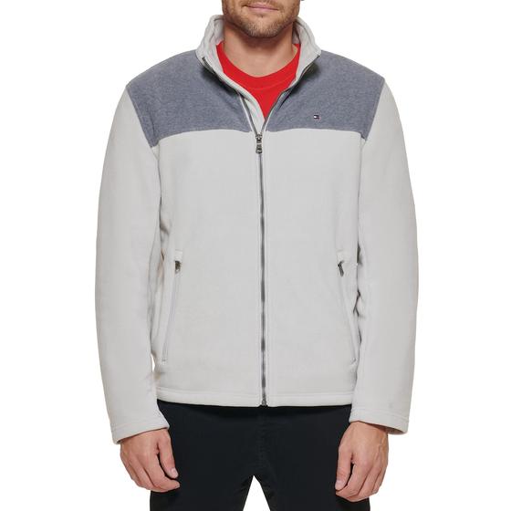 Imagem de Jaqueta Tommy Hilfiger Classic Zip Fleece Masculina - Polar 3GG