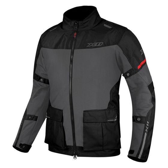 Imagem de Jaqueta X11 Adventure Masculina Motociclista Motoqueiro Moto 100% Impermeável