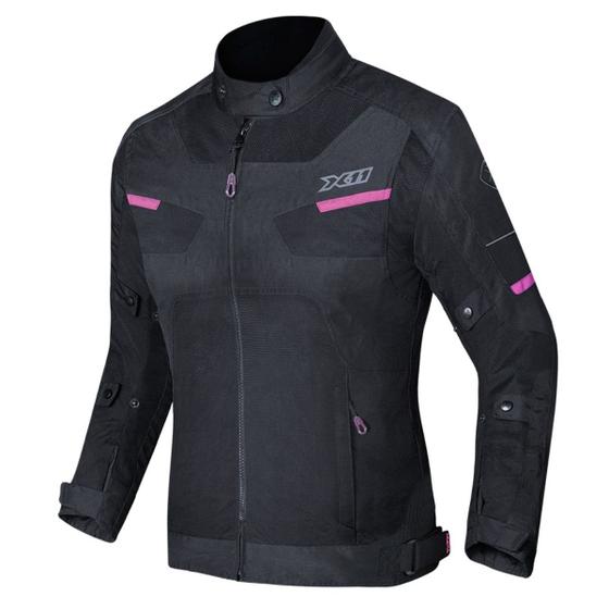 Imagem de Jaqueta X11 Breeze2 Motociclista Impermeavel Feminina Rosa