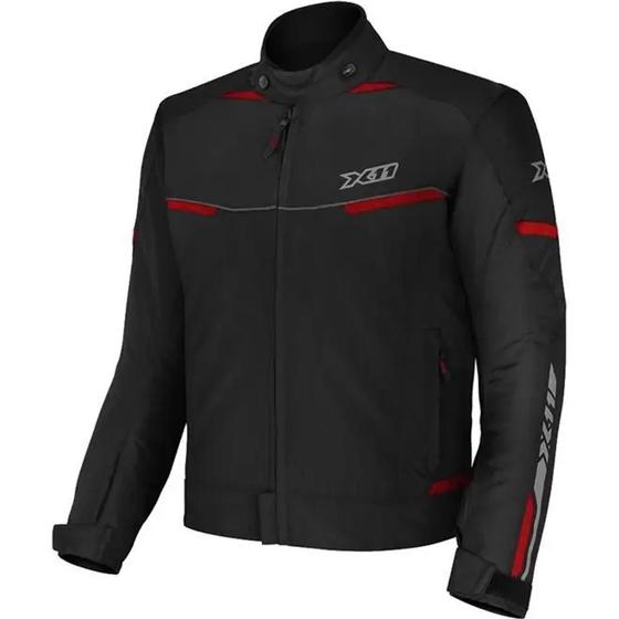 Jaqueta X11 Guard 2 Preto/Vermelho - X11 EXPERT RIDERS Menor preço em Jaqueta X11 Guard 2 Preto/Vermelho - X11 EXPERT RIDERS