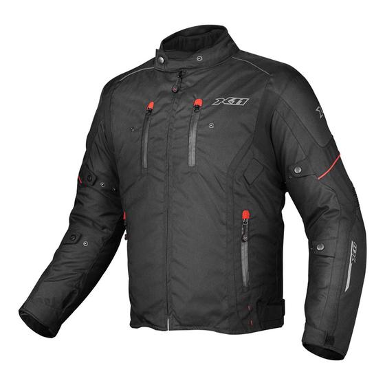 Jaqueta X11 Iron 3 Masculina Impermeável Motociclista Bolso Com MP3 System Menor preço em Jaqueta X11 Iron 3 Masculina Impermeável Motociclista Bolso Com MP3 System