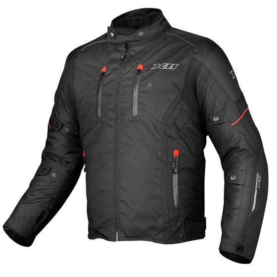 Imagem de Jaqueta x11 iron 3 masculina preto/vermelho g 