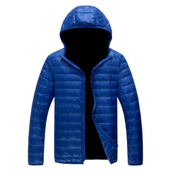 Imagem de Jaquetinha Masculina Blusa Frio Jaqueta Quentinha Casual Top Impermeável Tendencia Blogueira Bobojaco Forrada Quente