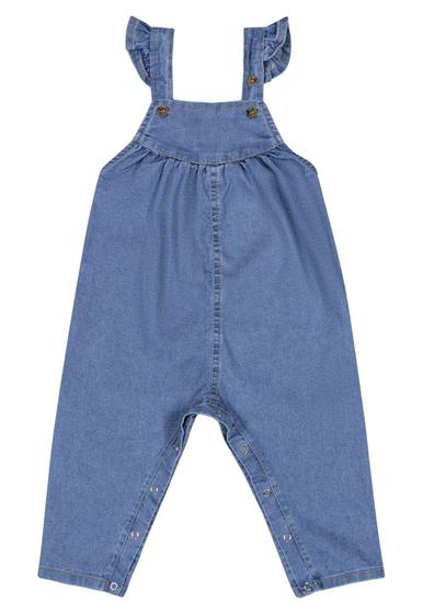 Imagem de Jardineira Jeans para Bebê Menina Quimby