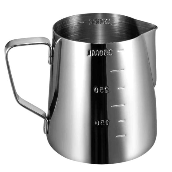 Imagem de Jarra Aço Inox Chá Água Café 350ml Barista Americano Espuma Leite