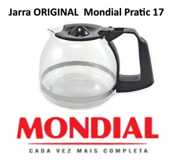 Jarra Cafeteira Mondial Pratic 20 Cafés Cn-01-20x Menor preço em Jarra Cafeteira Mondial Pratic 20 Cafés Cn-01-20x