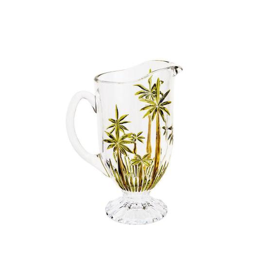 Imagem de Jarra De Cristal De Chumbo Palm Tree Sprayed 1,5L