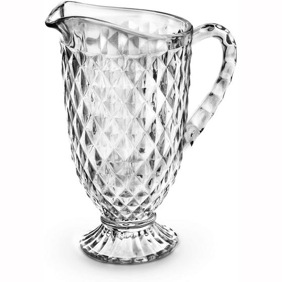 Imagem de Jarra de Vidro com Alça e Bico Clear Berre 1,2L Mimo Style