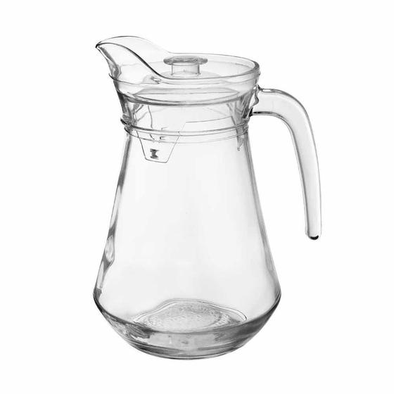 Imagem de Jarra de vidro com tampa 1.6 litros para suco agua
