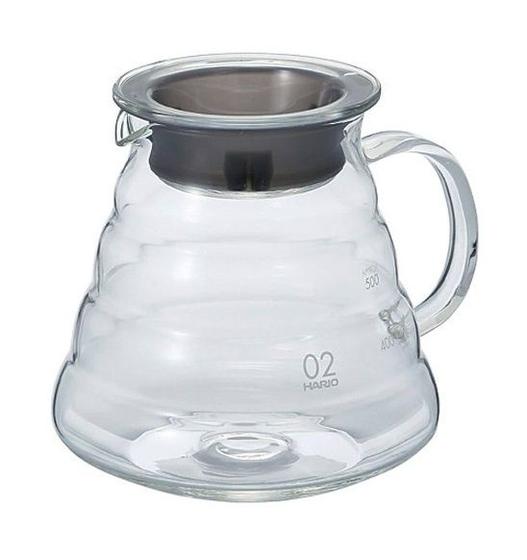 Imagem de Jarra de Vidro para Servir Café XGS Colmeia 600ml - Hario