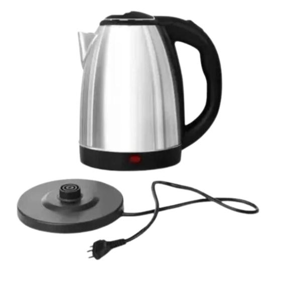 Jarra Elétrica Bule Chaleira Inox 1,8 Litros Resistente Potente Portatil Menor preço em Jarra Elétrica Bule Chaleira Inox 1,8 Litros Resistente Potente Portatil