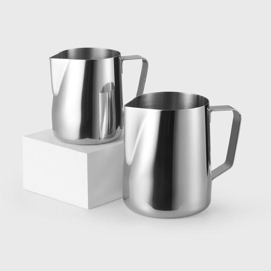 Imagem de Jarra Inox Leiteira Cremeira 2 Pitcher 350 E 600ml Barista