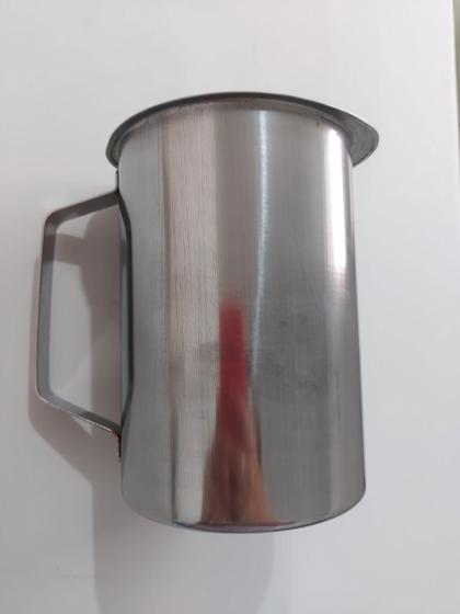 Imagem de Jarra Inox Para Água Ou Suco Com Aparador De Gelo 1,8 Litros