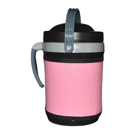 Imagem de Jarra isotérmica revestida termolar 2.5l - croco rosa 06