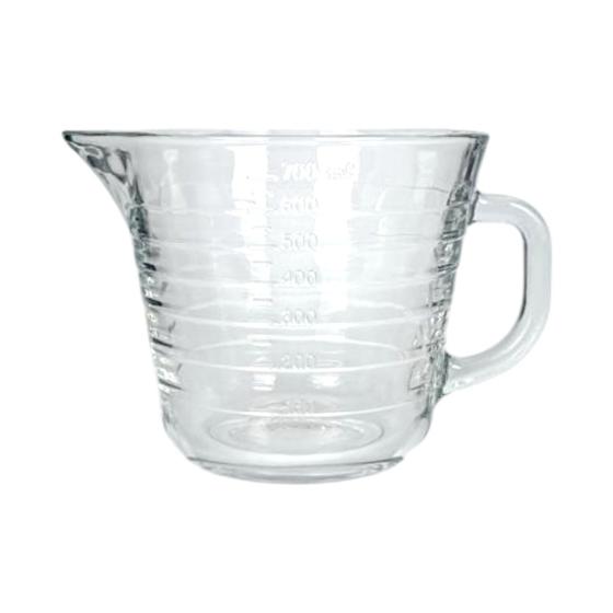 Imagem de Jarra Medidora De Vidro Graduado Precisão Com Alça 700ml