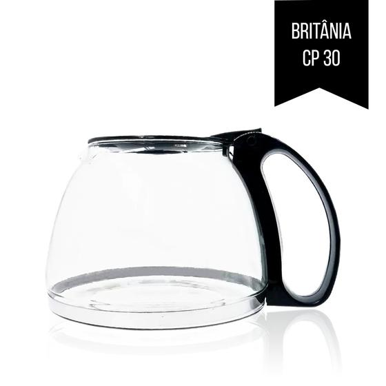 Imagem de Jarra Para Cafeteira Britânia CP 30 Vidro de Alta Qualidade Cp30 Inox