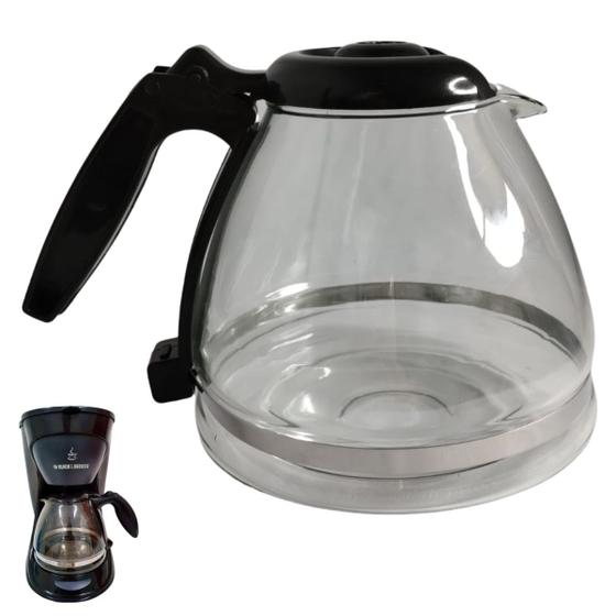 Imagem de Jarra para cafeteira eletrica black decker dcm 2000 ref.546p