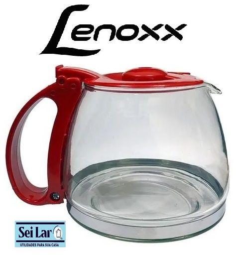 Jarra para cafeteira lenoxx easy - vermelha Menor preço em Jarra para cafeteira lenoxx easy - vermelha
