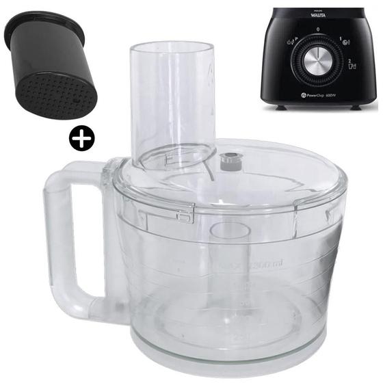 Jarra para Multiprocessador Compatível Walita Power Chop 600w 750w Ri7630 Menor preço em Jarra para Multiprocessador Compatível Walita Power Chop 600w 750w Ri7630