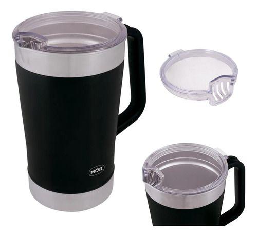 Imagem de Jarra Térmica Inox 1,9l Resistente Frio Quente Alça Jug